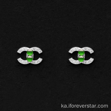 Clasica Pulsera Redonda de Piedra de Jade ბუნებრივი